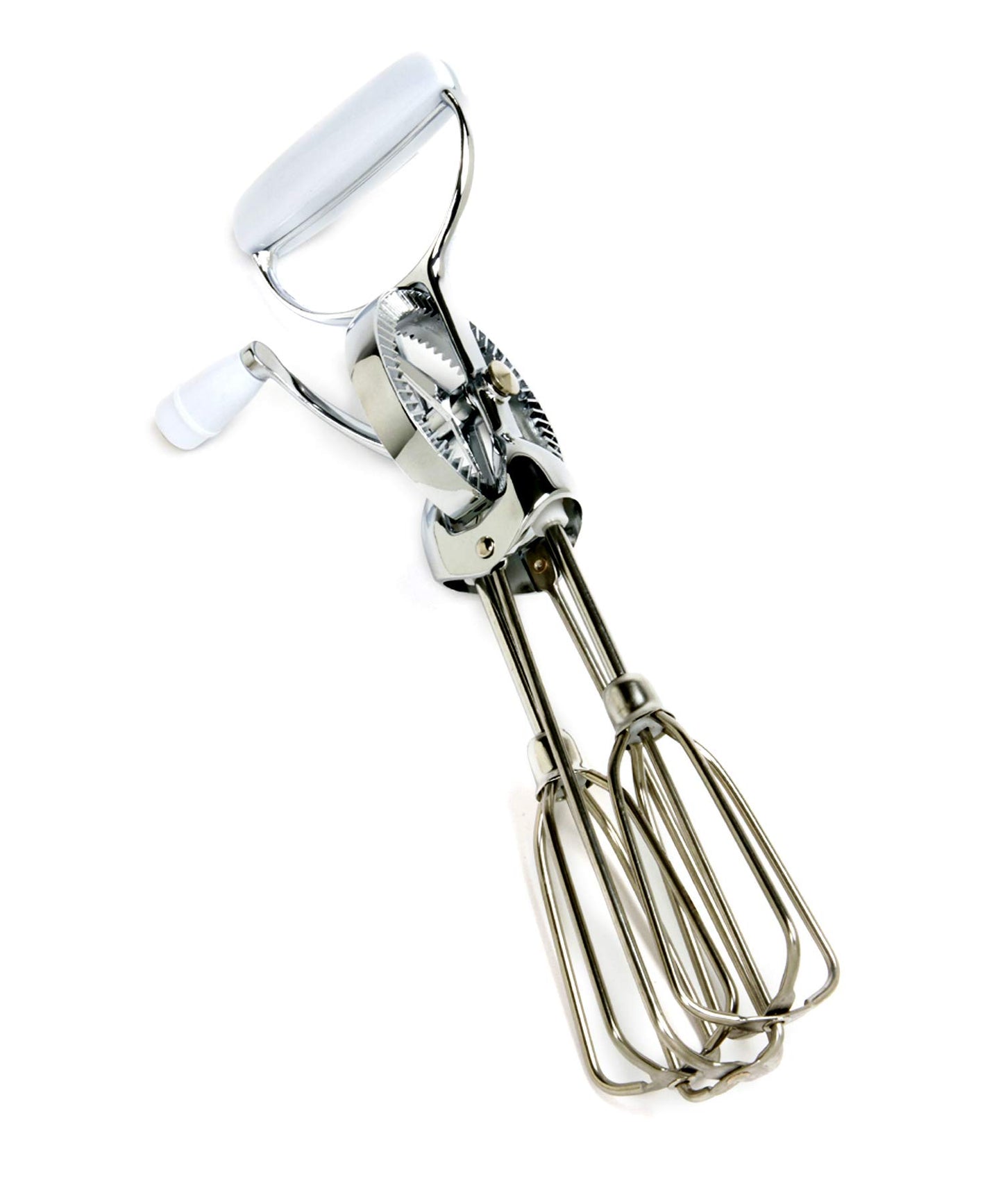12-Inch Hand-Crank Egg Beater | Dual Rotary Manual Mixer for Eggs, Cream & Batter
