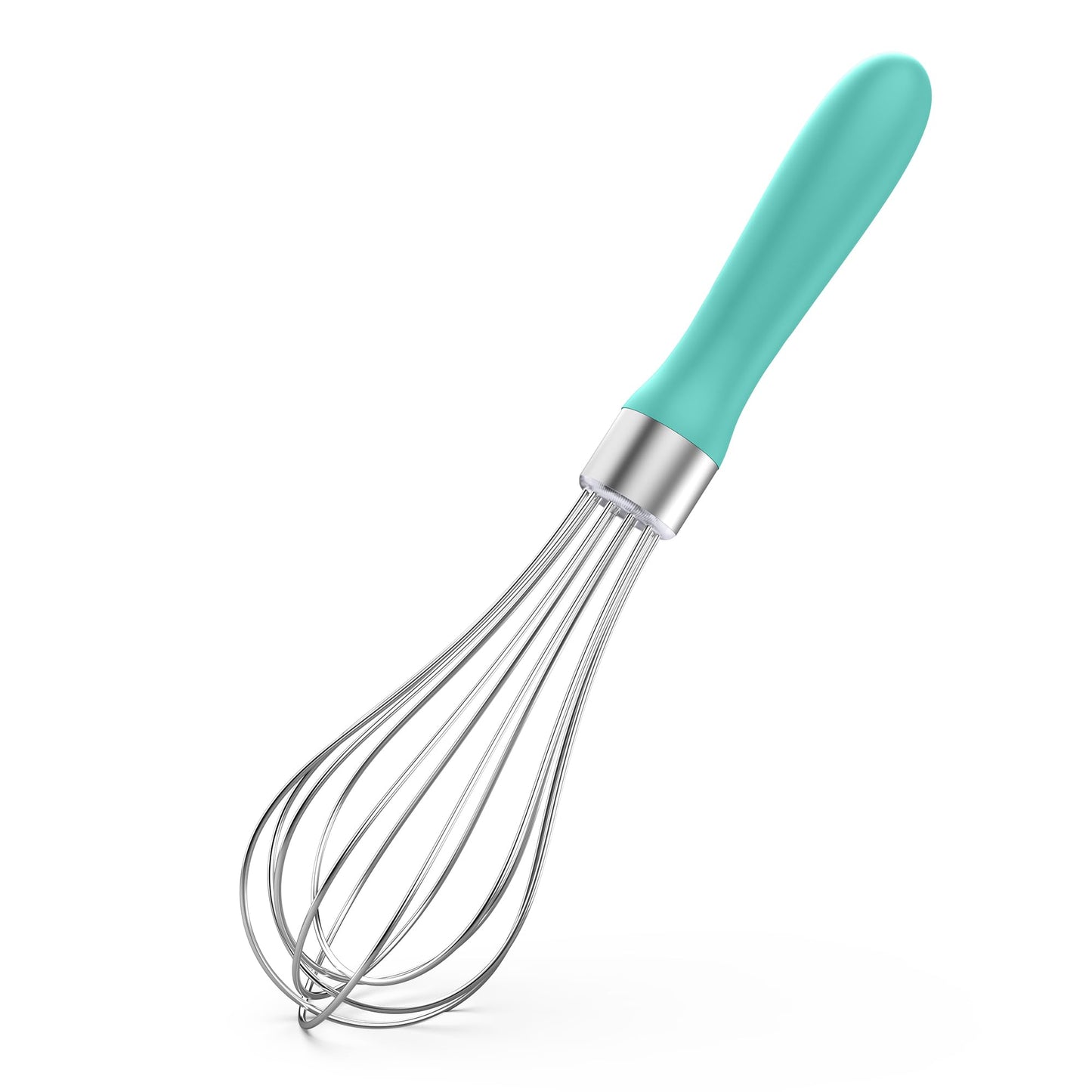 9-Inch Mini Hand Whisk | 18/10 Stainless Steel Balloon Whisk with Non-Slip Handle
