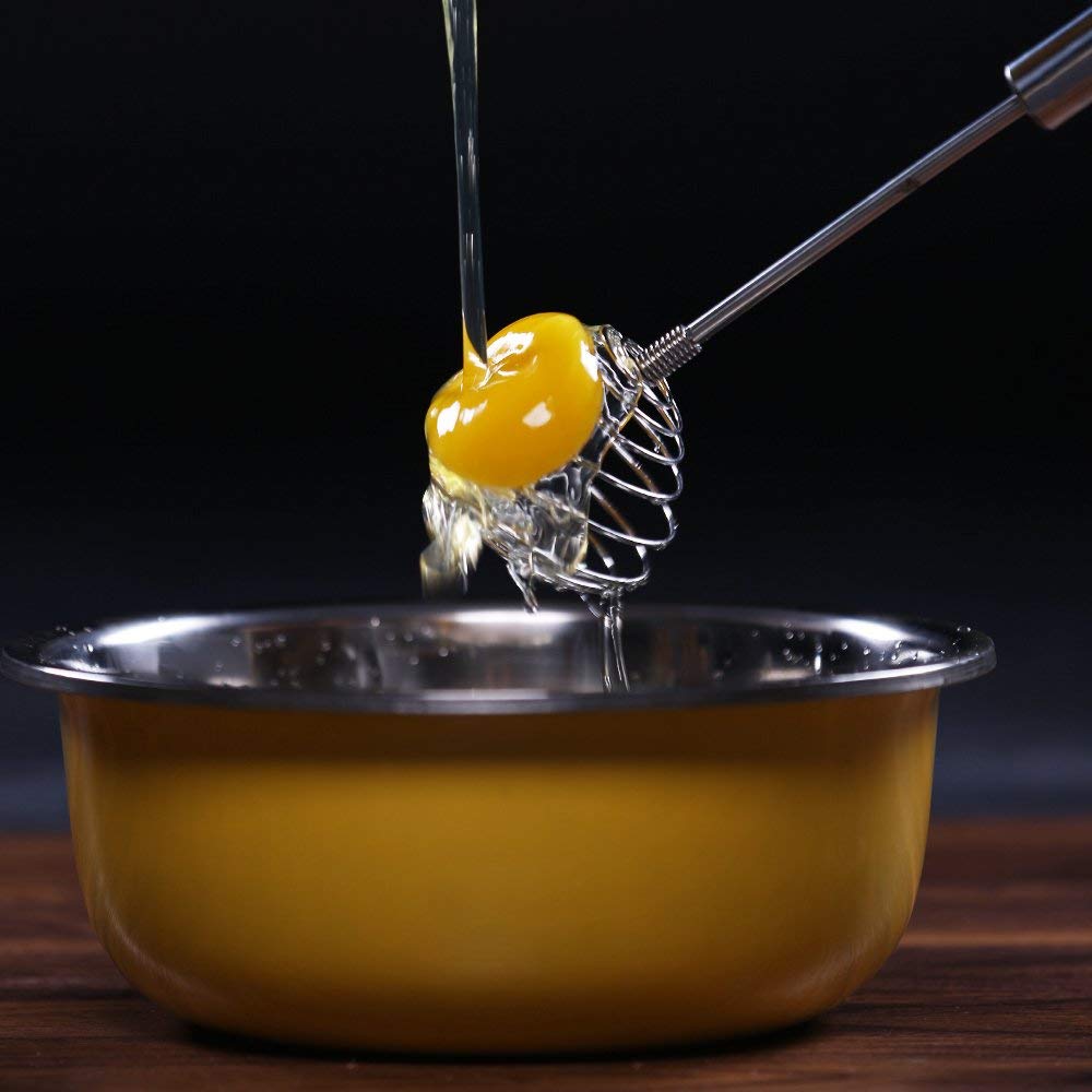 Stainless Steel Spring Whisk | Spiral Sauce Whisk, Egg Beater & Hand Mixing Tool