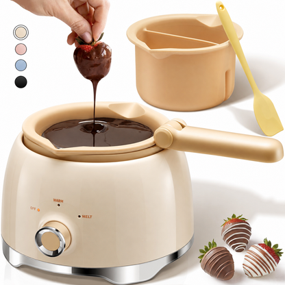 4-Cup Chocolate Melting Pot | Electric Chocolate Warmer, Candy Melter & Dessert Dipping Machine